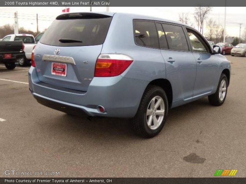 Wave Line Pearl / Ash Gray 2008 Toyota Highlander 4WD