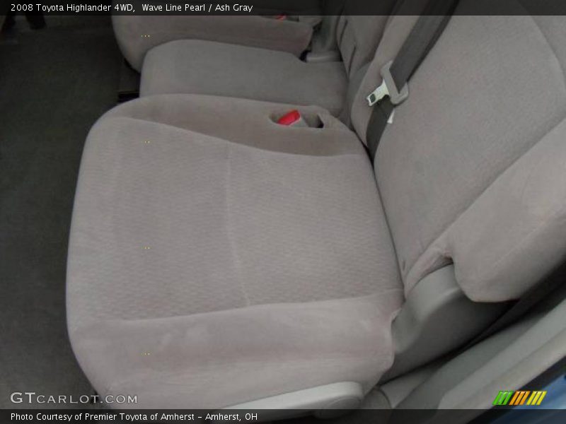 Wave Line Pearl / Ash Gray 2008 Toyota Highlander 4WD