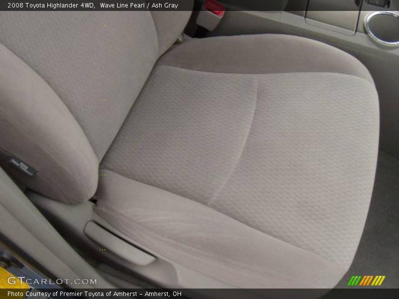Wave Line Pearl / Ash Gray 2008 Toyota Highlander 4WD