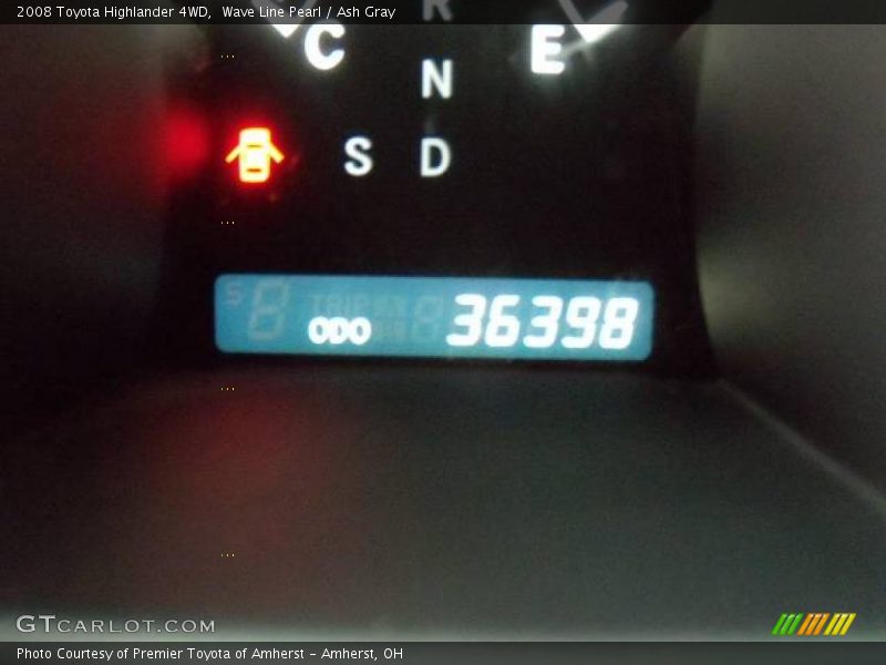 Wave Line Pearl / Ash Gray 2008 Toyota Highlander 4WD