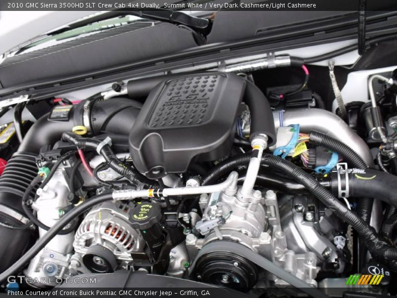  2010 Sierra 3500HD SLT Crew Cab 4x4 Dually Engine - 6.6 Liter OHV 32-Valve Duramax Turbo-Diesel V8