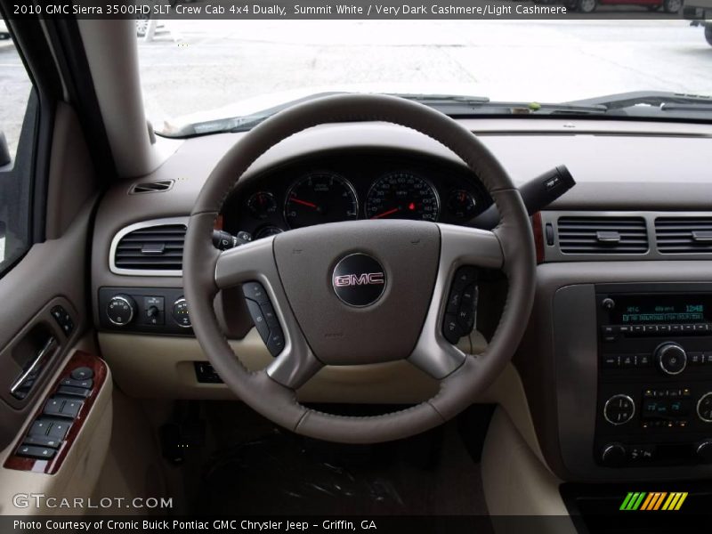  2010 Sierra 3500HD SLT Crew Cab 4x4 Dually Steering Wheel
