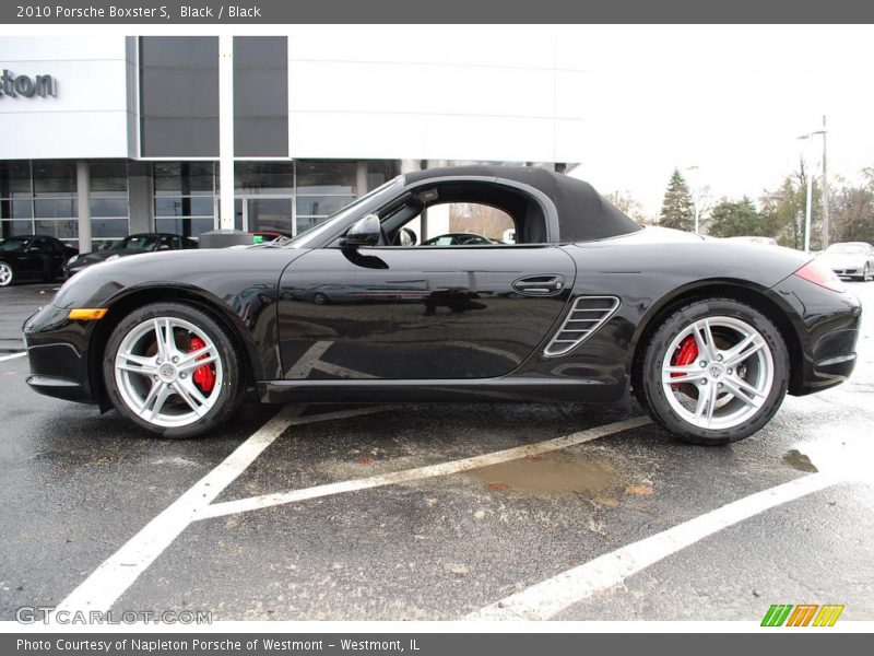 Black / Black 2010 Porsche Boxster S