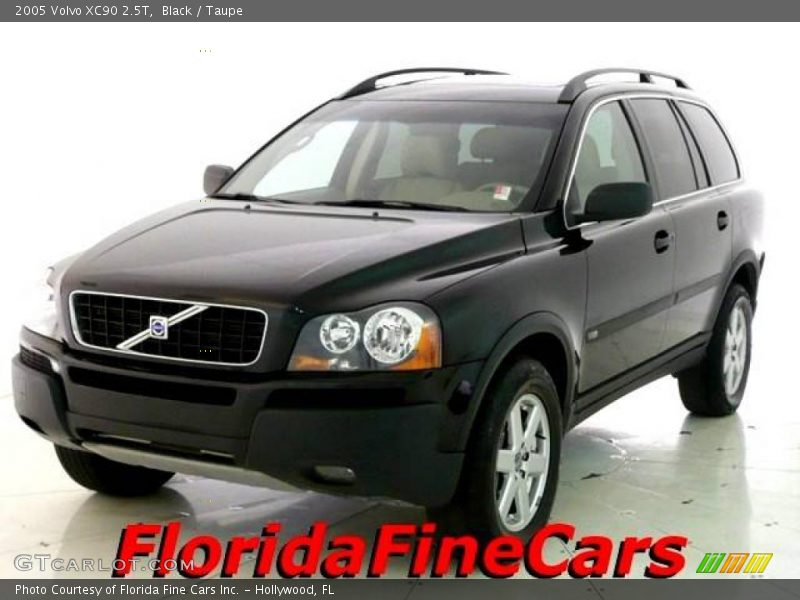 Black / Taupe 2005 Volvo XC90 2.5T