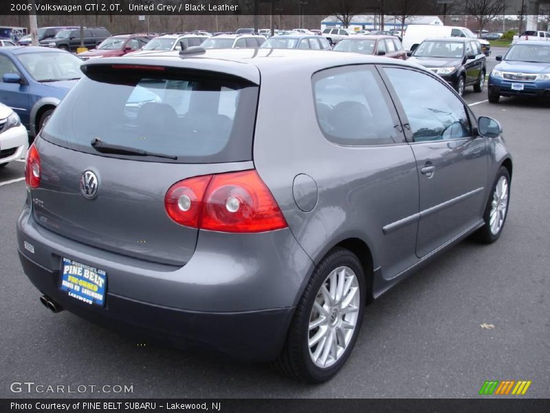 United Grey / Black Leather 2006 Volkswagen GTI 2.0T