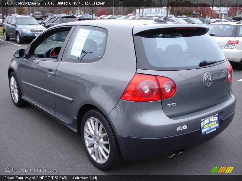 United Grey / Black Leather 2006 Volkswagen GTI 2.0T