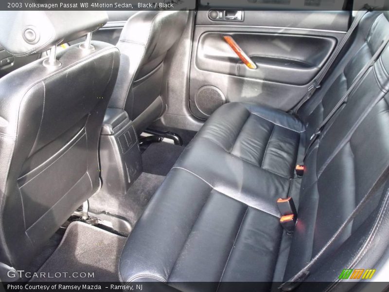 Black / Black 2003 Volkswagen Passat W8 4Motion Sedan