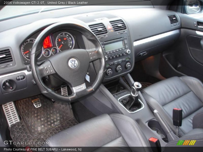 United Grey / Black Leather 2006 Volkswagen GTI 2.0T