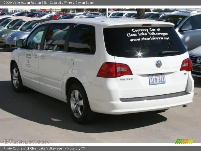 Calla Lilly White / Ceylon Beige 2009 Volkswagen Routan SEL