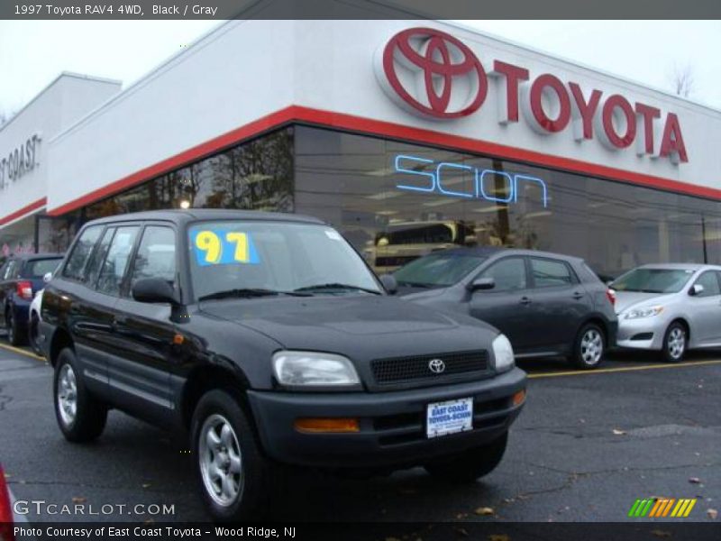 Black / Gray 1997 Toyota RAV4 4WD