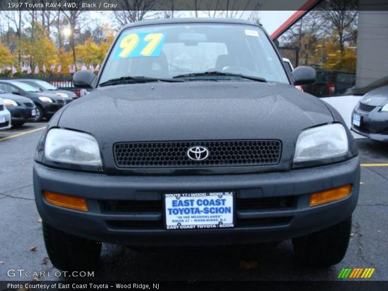 Black / Gray 1997 Toyota RAV4 4WD