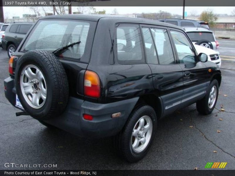 Black / Gray 1997 Toyota RAV4 4WD