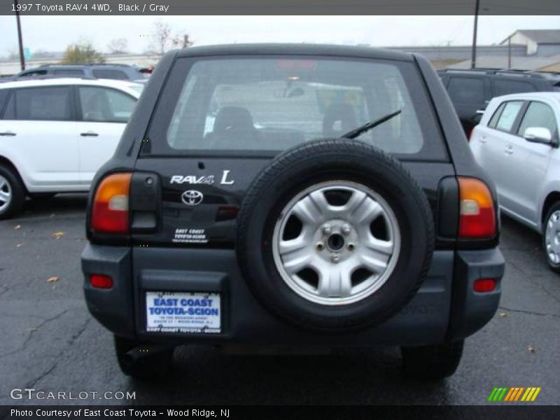 Black / Gray 1997 Toyota RAV4 4WD