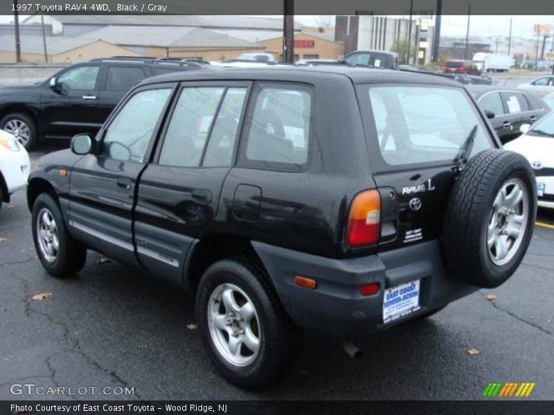 Black / Gray 1997 Toyota RAV4 4WD
