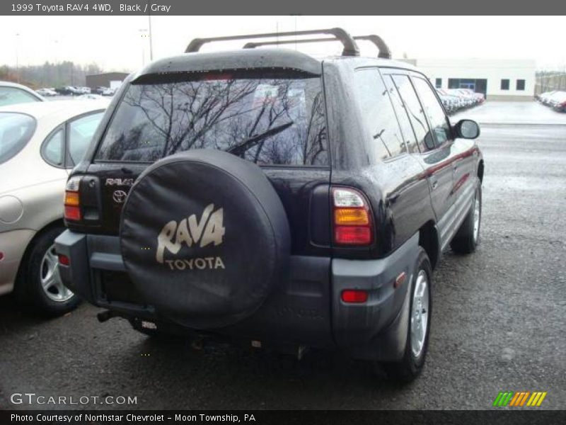 Black / Gray 1999 Toyota RAV4 4WD