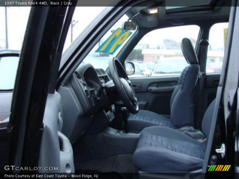 Black / Gray 1997 Toyota RAV4 4WD