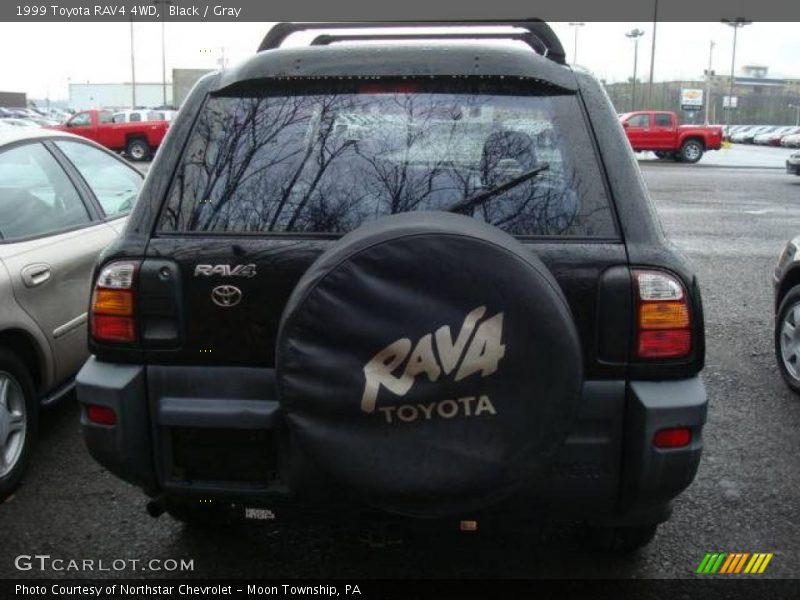 Black / Gray 1999 Toyota RAV4 4WD