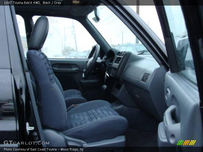 Black / Gray 1997 Toyota RAV4 4WD