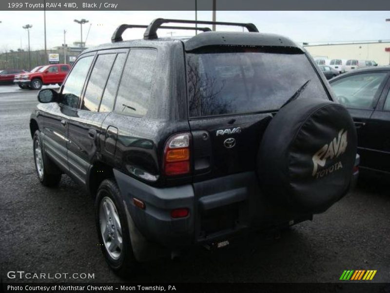 Black / Gray 1999 Toyota RAV4 4WD