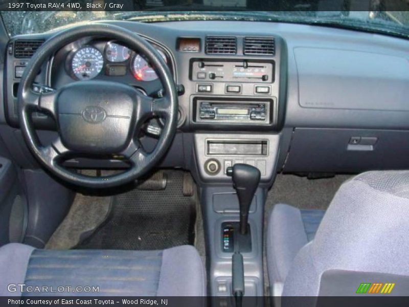 Black / Gray 1997 Toyota RAV4 4WD