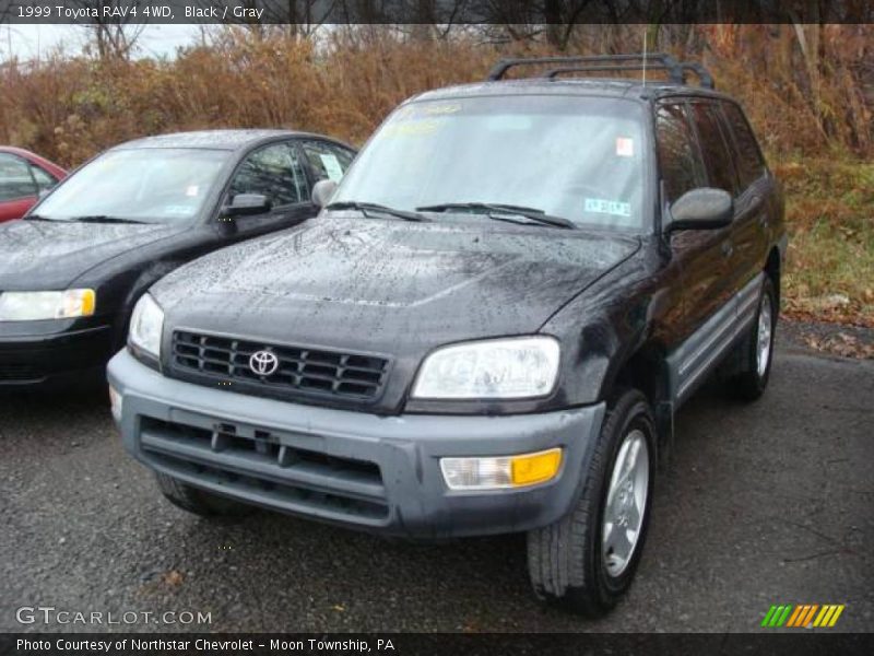 Black / Gray 1999 Toyota RAV4 4WD