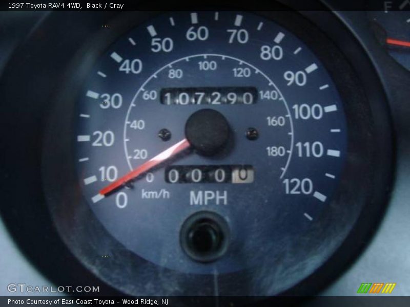 Black / Gray 1997 Toyota RAV4 4WD
