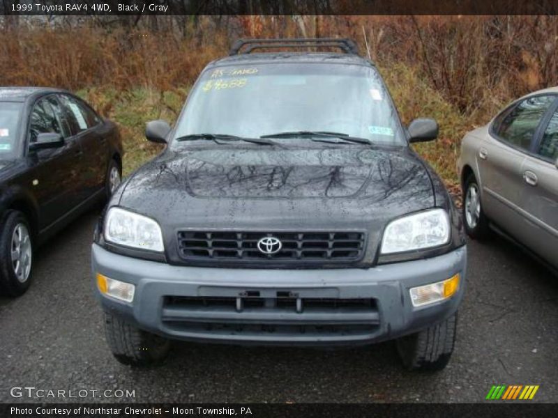 Black / Gray 1999 Toyota RAV4 4WD