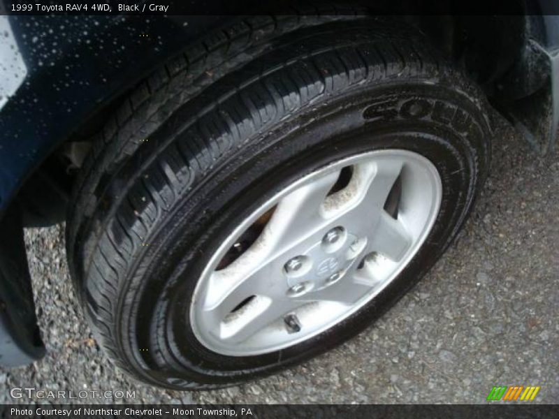 Black / Gray 1999 Toyota RAV4 4WD