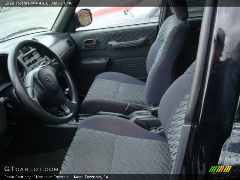 Black / Gray 1999 Toyota RAV4 4WD
