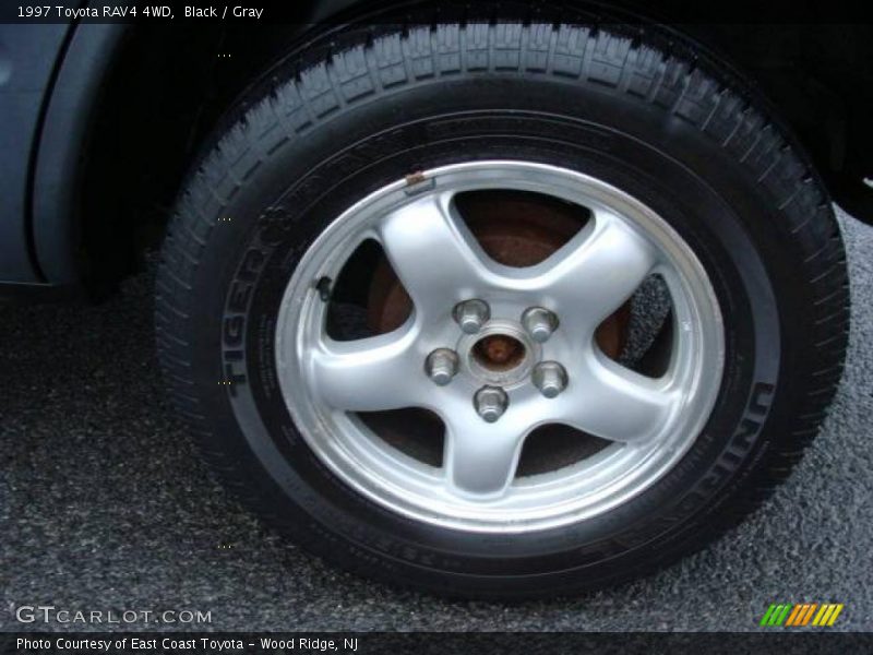 Black / Gray 1997 Toyota RAV4 4WD