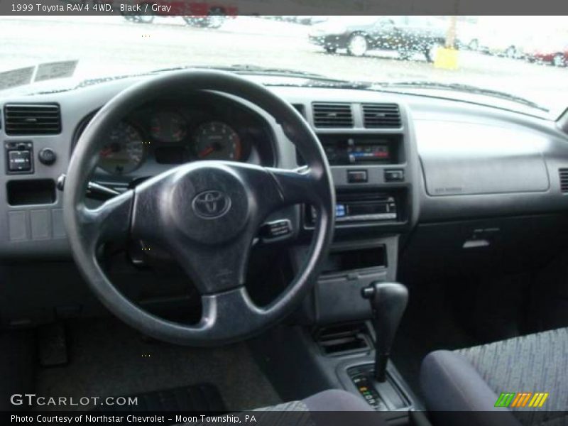 Black / Gray 1999 Toyota RAV4 4WD