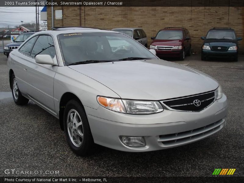 Silverstream Opalescent / Charcoal 2001 Toyota Solara SE Coupe