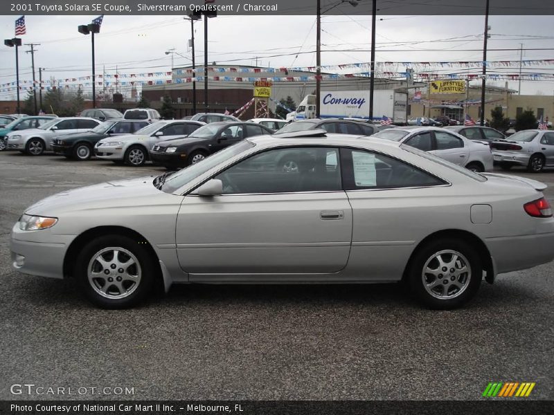 Silverstream Opalescent / Charcoal 2001 Toyota Solara SE Coupe