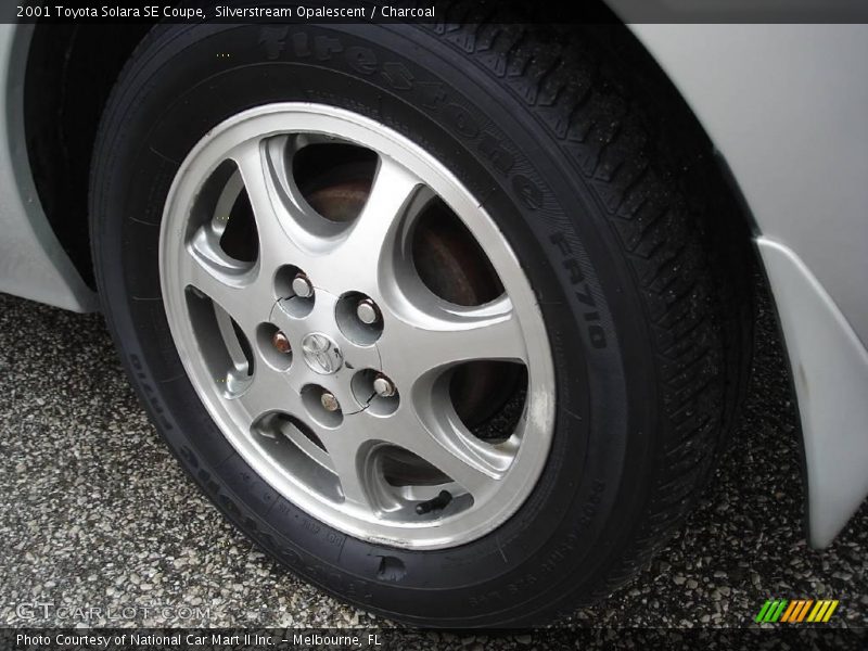 Silverstream Opalescent / Charcoal 2001 Toyota Solara SE Coupe