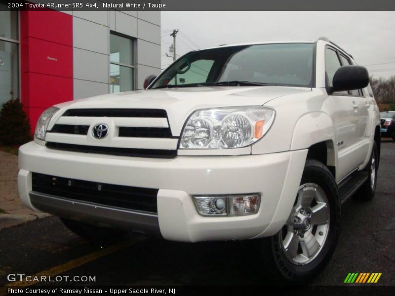 Natural White / Taupe 2004 Toyota 4Runner SR5 4x4