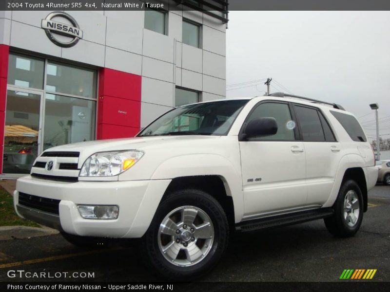 Natural White / Taupe 2004 Toyota 4Runner SR5 4x4