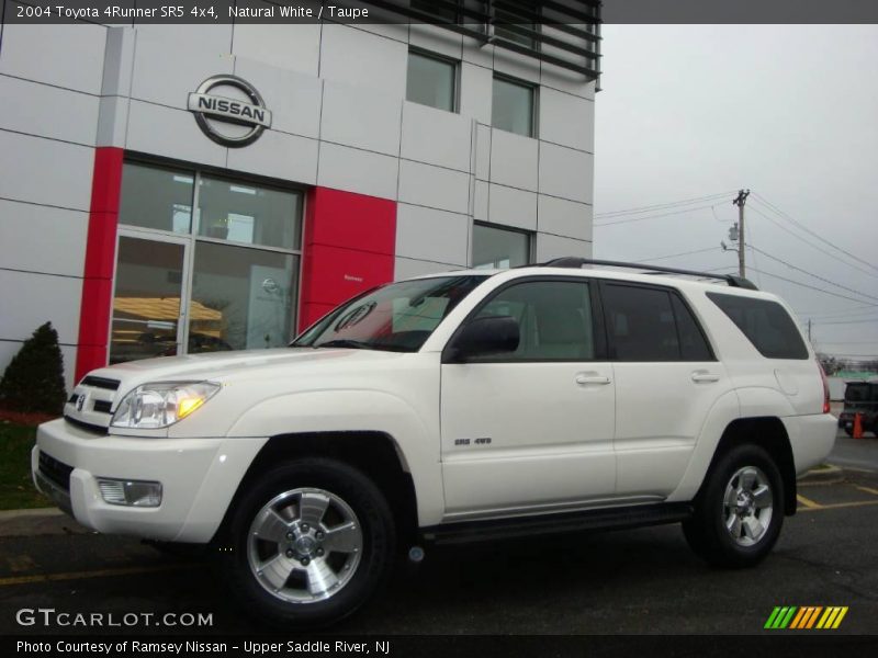 Natural White / Taupe 2004 Toyota 4Runner SR5 4x4