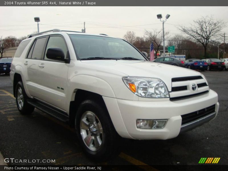 Natural White / Taupe 2004 Toyota 4Runner SR5 4x4