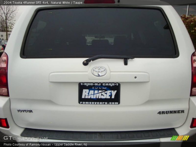 Natural White / Taupe 2004 Toyota 4Runner SR5 4x4