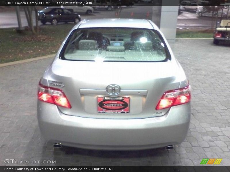 Titanium Metallic / Ash 2007 Toyota Camry XLE V6
