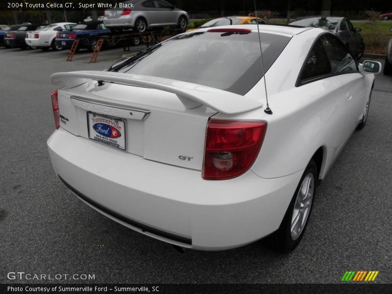 Super White / Black 2004 Toyota Celica GT