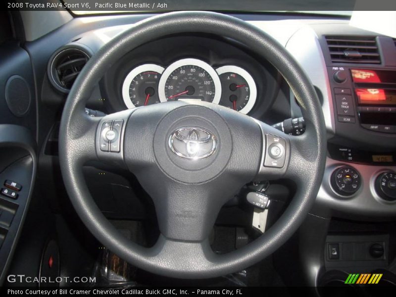 Pacific Blue Metallic / Ash 2008 Toyota RAV4 Sport V6