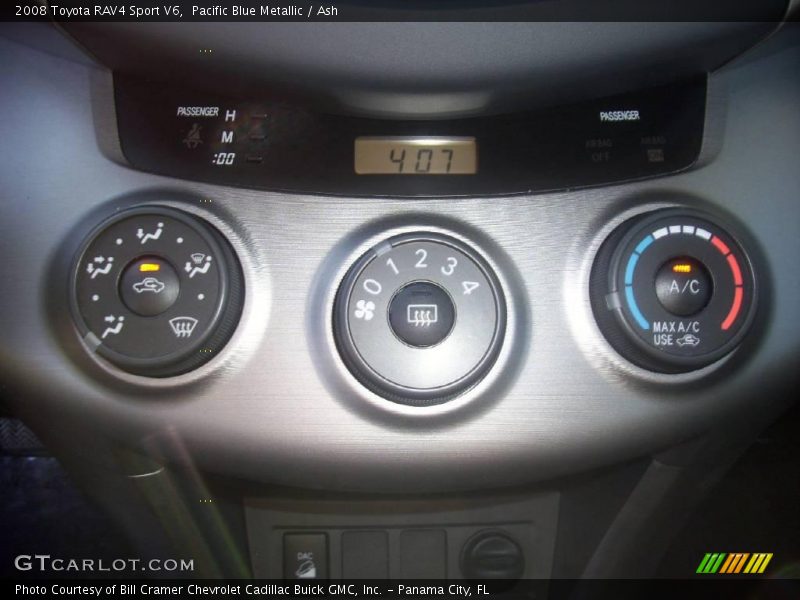 Pacific Blue Metallic / Ash 2008 Toyota RAV4 Sport V6