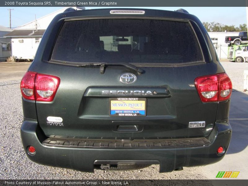 Timberland Green Mica / Graphite 2008 Toyota Sequoia SR5