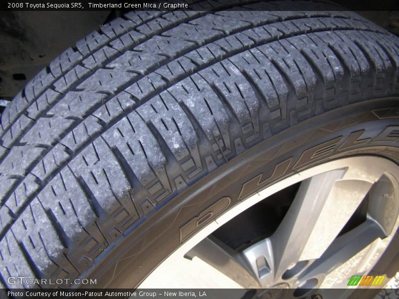 Timberland Green Mica / Graphite 2008 Toyota Sequoia SR5