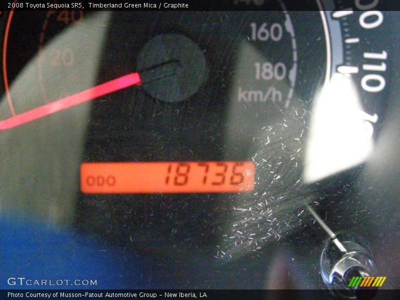 Timberland Green Mica / Graphite 2008 Toyota Sequoia SR5