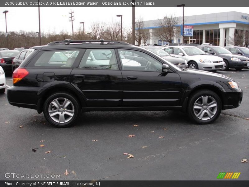 Obsidian Black Pearl / Taupe 2006 Subaru Outback 3.0 R L.L.Bean Edition Wagon