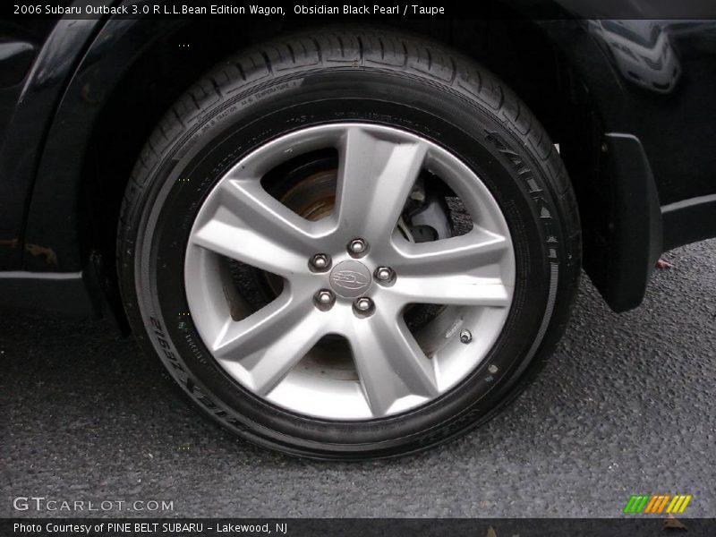 Obsidian Black Pearl / Taupe 2006 Subaru Outback 3.0 R L.L.Bean Edition Wagon