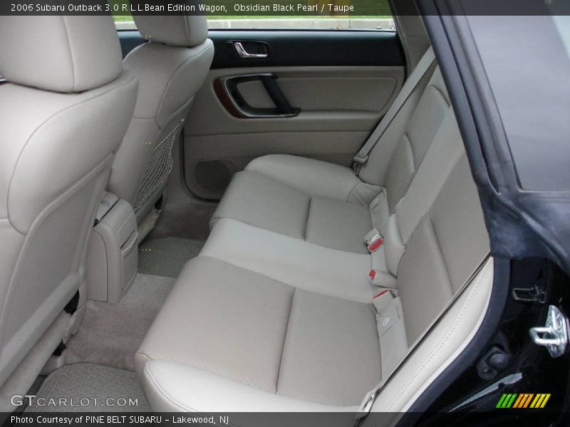 Obsidian Black Pearl / Taupe 2006 Subaru Outback 3.0 R L.L.Bean Edition Wagon