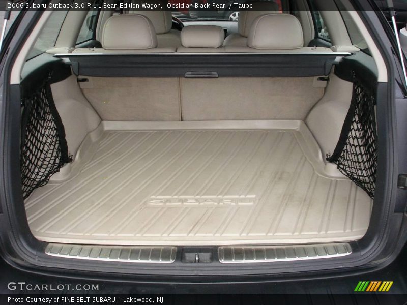 Obsidian Black Pearl / Taupe 2006 Subaru Outback 3.0 R L.L.Bean Edition Wagon